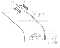 Page B Diagram and Parts List for XT250 Type 2 Weed Eater Trimmer